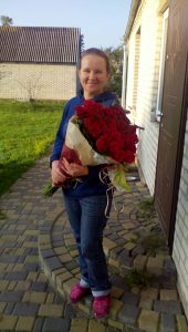 букет красных роз