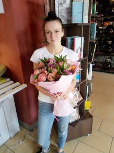 микс букет фото