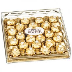Товар «Коробка цукерок "Ferrero Rocher"» у Коробка цукерок "Ferrero Rocher" | від «Букетик 24» Фото товару Коробка цукерок "Ferrero Rocher" у Коробка цукерок "Ferrero Rocher"