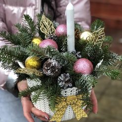 Фото товара Новогодняя корзина