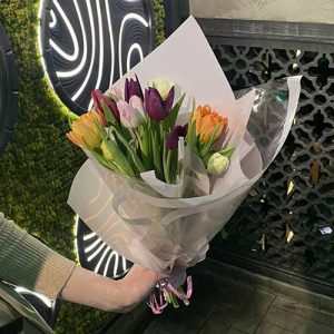 15 тюльпанів мікс