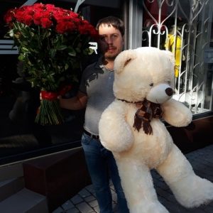 мягкая игрушка большой мишка фото