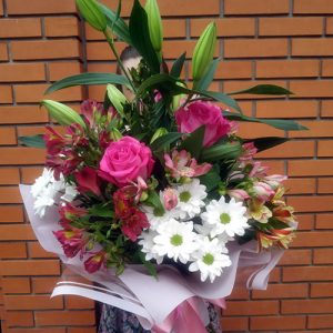 микс букет для мамы