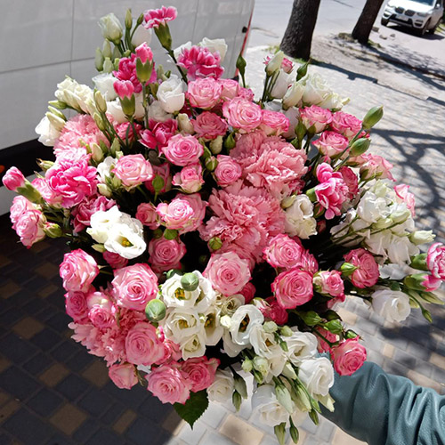 Букет эустом фото