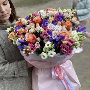 Шикарный микс букет "Приятный" фото