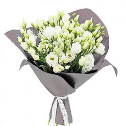 Фото товара Букет белых эустом в Букет белых эустом