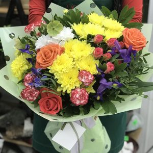 микс букет для мамы фото
