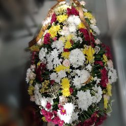 Товар «Вінок на похорон №5» у Вінок на похорон №5 | від «Букетик 24» Фото товару Вінок на похорон №5 у Вінок на похорон №5