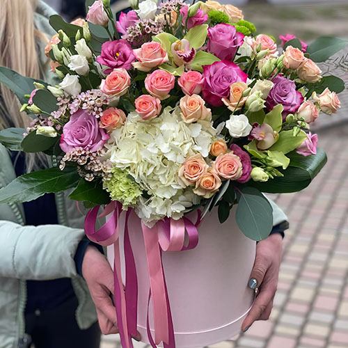 фото товару - Капелюшна коробка «Як ти прекрасна!»