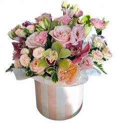 Фото товару Капелюшна коробка «Створюючи кохання» у Капелюшна коробка «Створюючи кохання»