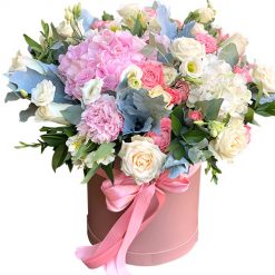 Фото товару Капелюшна коробка «Квітковий флірт»" у Капелюшна коробка «Квітковий флірт»"