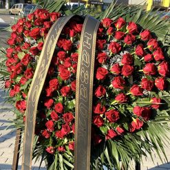 Товар «Вінок «З любов'ю в серці»» у Вінок «З любов'ю в серці» | від «Букетик 24» Фото товару Вінок «З любов'ю в серці» у Вінок «З любов'ю в серці»