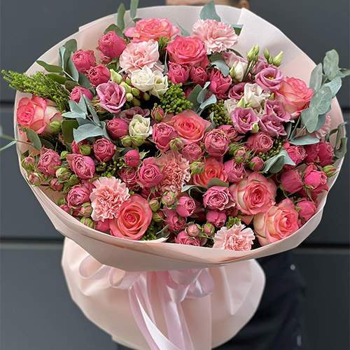 категория товаров Большие букеты | «Букетик 24»