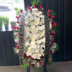 Фото товару Вінок «Останні квіти» у Вінок «Останні квіти»